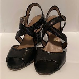 Bruno Magli sandals wedges size 40.